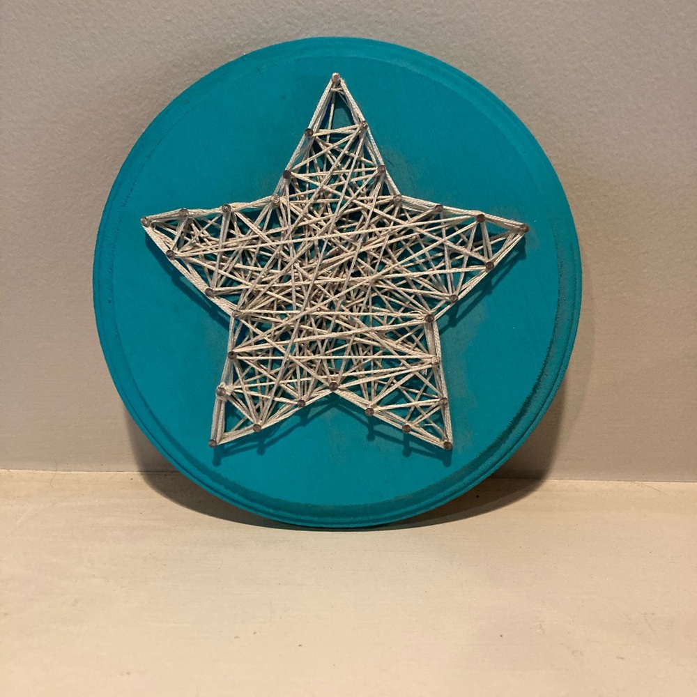 Star string art